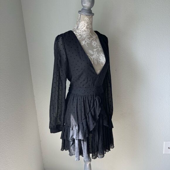 Showpo For A Rainy Day Dress in Black - Picture 4 of 11